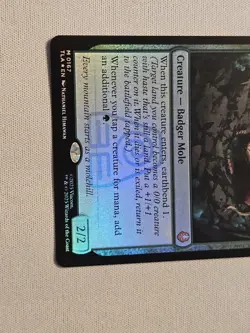 WOTC Avatar: The Last Airbender Badgermole Cub FOIL NM - Image 2