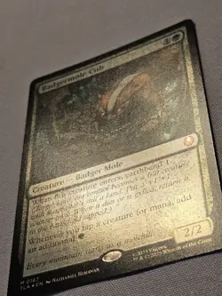 WOTC Avatar: The Last Airbender Badgermole Cub FOIL NM - Image 4