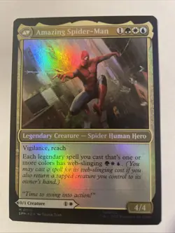 Peter Parker / Amazing Spider-Man FOIL - Marvel's Spider-Man - NM - MTG - Image 2