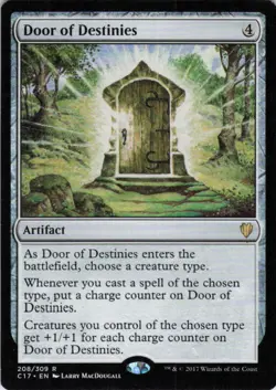 MTG Door of Destinies (208) | NM | Commander 2017 {C17} - Image 1