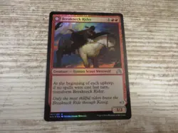 1x FOIL Breakneck Rider - Shadows over Innistrad - NM - English - MTG Werewolf - Image 1