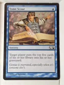 Tome Scour - Magic 2010 Core Set M10 - Magic the Gathering MTG Nice! - Image 1