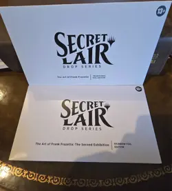 MTG Secret Lair Art Of Frank Frazetta Foil Sealed 1st & 2nd Editions Dark Ritual - Image 2