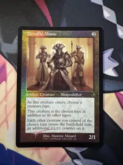Metallic Mimic (Retro Frame Foil) #445 (R) MTG Innistrad Remastered (INR) ~ NM - Image 1