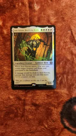 Anti-Venom, Horrifying Healer Marvel's Spider-Man Foil NM M 0001 - Image 1