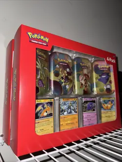 Lot Of 2 Pokemon TCG Scarlet & Violet 151 Mini Tin 4-Pack Sam’s Club Sealed New - Image 1