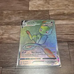 Mew VMAX 268/264 Secret Rainbow Rare Pokemon Fusion Strike - Image 1