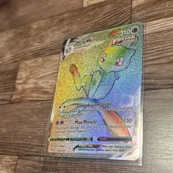 Mew VMAX 268/264 Secret Rainbow Rare Pokemon Fusion Strike - Image 2