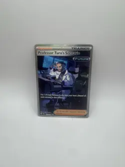 Professor Turo's Scenario 257/182 Paradox Rift Special Illustration Rare Pokemon - Image 1