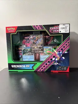 Pokemon Shrouded Fable Greninja ex Special Illustration Collection Box Sealed - Image 1