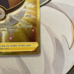 Pokemon TCG Ultra Ball 186/172 Gold Secret Rare Sword & Shield Brilliant Stars - Image 4