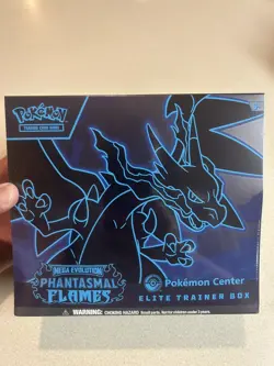Pokemon Phantasmal Flames Pokemon Center ETB! In Hand Ready To Ship - Image 1