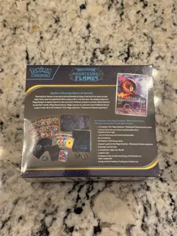 Sealed! Pokemon TCG Phantasmal Flames Pokemon Center Elite Trainer Box PKC ETB - Image 2