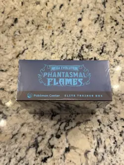 Sealed! Pokemon TCG Phantasmal Flames Pokemon Center Elite Trainer Box PKC ETB - Image 3