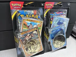 Pokemon TCG: Mega Evolution - Checklane Blister Booster LOT - Lycanroc + Wailord - Image 3