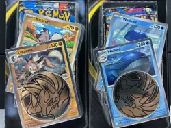Pokemon TCG: Mega Evolution - Checklane Blister Booster LOT - Lycanroc + Wailord - Image 4