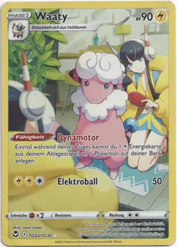 Pokemon Waaty Trainer Gallery Rare Silberne Sturmwinde TG03/TG30 GD Deutsch - Image 1