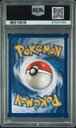 1999 POKEMON FOSSIL 1ST ED #61 RECYCLE PSA 8 - Image 2