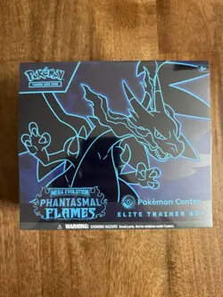 Pokemon TCG Pokemon Center Phantasmal Flames Elite Trainer Box ETB Exclusive - Image 1