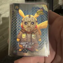 Friday The 13th #E4 - Gold Holo Box Hit - Pikachu Cosplay Pokemon - Image 1