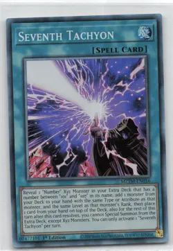 Yugioh MZTM-EN016 - Seventh Tachyon - Collector's Rare - Image 1