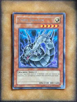 Yugioh Cyber Dragon DP04-EN001 Rare MP - Image 1