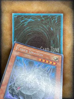 Yugioh Cyber Dragon DP04-EN001 Rare MP - Image 2