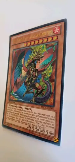 YuGiOh Fire King High Avatar Garunix Ultra Rare 1st Edition SDOK-EN001 - Image 3