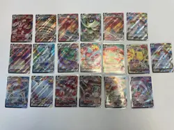 Pokemon TCG VMAX card Lot Of 19 All Cards Nm-m Read Dec - Image 1