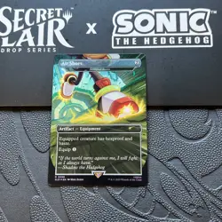 Air Shoes Swiftfoot Boots #2096🌈 FOIL SLD X Sonic Card In Hand Ready To Ship - Image 1