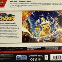 Pokemon Cards Scarlet Violet Surging Sparks 3 Pack Booster Blister Quagsire New - Image 4