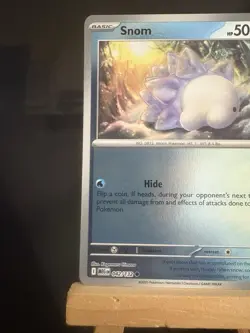 SNOM - 42/132 Mega Evolution NM - Reverse Holo Common - Pokemon TCG Card - Image 2