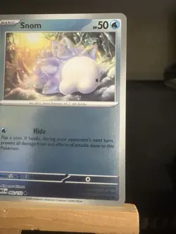 SNOM - 42/132 Mega Evolution NM - Reverse Holo Common - Pokemon TCG Card - Image 3