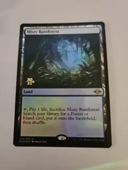 Misty Rainforest Prerelease Cards Foil - Image 1