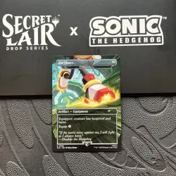 Air Shoes Swiftfoot Boots #2096 Reg Sonic X SLD MTG Card In Hand Ready To Ship - Image 1