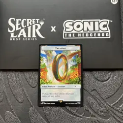 Treasure Token Sonic X SLD Card In Hand Ready To Ship - Image 1