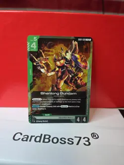 Shenlong Gundam (GD01-029)Gundam Card Game . Newtype Rising Rare . GD01-029 - Image 1