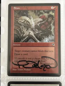 (MTG-10) Mixed Lot Of 9 Signed By Teresa Nielsen Magic The Gathering Cards - Image 3