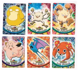 POKEMON TOPPS blue label bundle of 12 cards, 1 foil (GTF 26) - Image 1