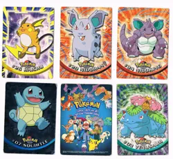 POKEMON TOPPS blue label bundle of 12 cards, 1 foil (GTF 26) - Image 3