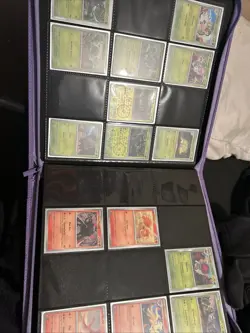 Surging Sparks Master Set Incomplete Pokemon Cards with Binder and More NM/M - Image 3