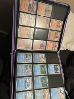 Surging Sparks Master Set Incomplete Pokemon Cards with Binder and More NM/M - Image 5