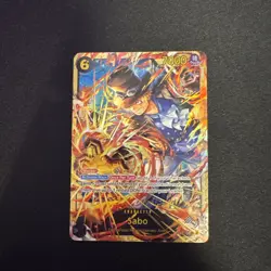 ONE PIECE Card Sabo SEC OP13-120 - Carrying on His Will ENGLISH Mint - Image 1