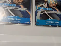 One Piece - Trafalgar Law - P-009 - Winner Pack Vol.1 - Alt Art Promo/ 3 cards - Image 3