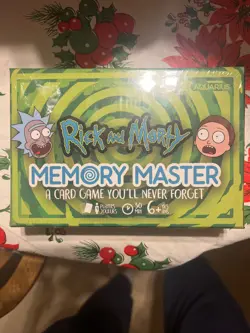Rick & Morty Memory Master Card Game - Aquarius - Image 1