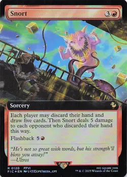 Snort (Extended Art) Commander: Final Fantasy Foil - Image 1