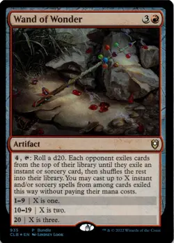 MTG Wand of Wonder | NM Foil | Battle for Baldur's Gate {CLB} - Image 2