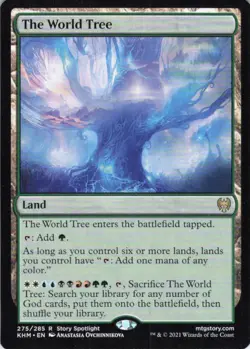 MTG The World Tree (275) | NM | Kaldheim {KHM} - Image 1