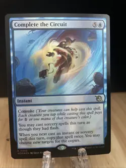 MTG Complete the Circuit FOIL #0052 March of the Machine Rare MOM NM/M - Image 1