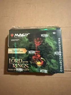 MTG Lord of the Rings Tales of Middle Earth Collector Booster Box 12 Pack Sealed - Image 1